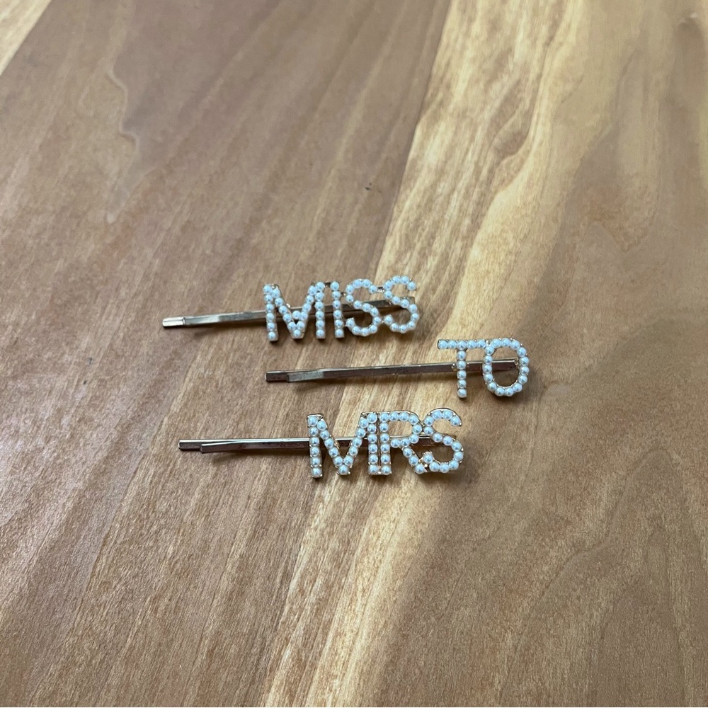 Bachelorette Bridal Hair Accessories